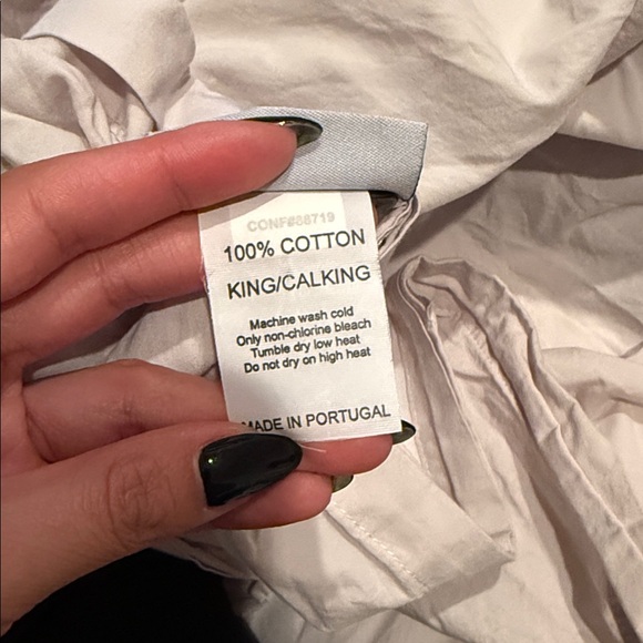 Parachute Off-White Bedding Duvet Cover - Picture 5 of 5